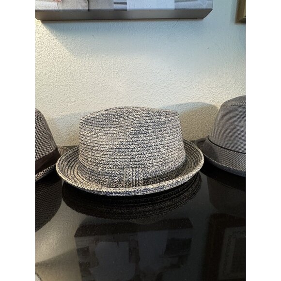 Country Gentleman Traveler Fedora Hat Paper Straw CG011 Medium Paper Blend - Picture 5 of 6